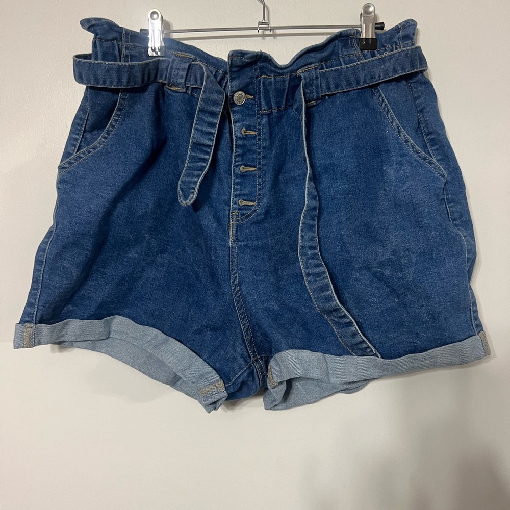Several Jean shorts ranging in size from 18-22; $10 each